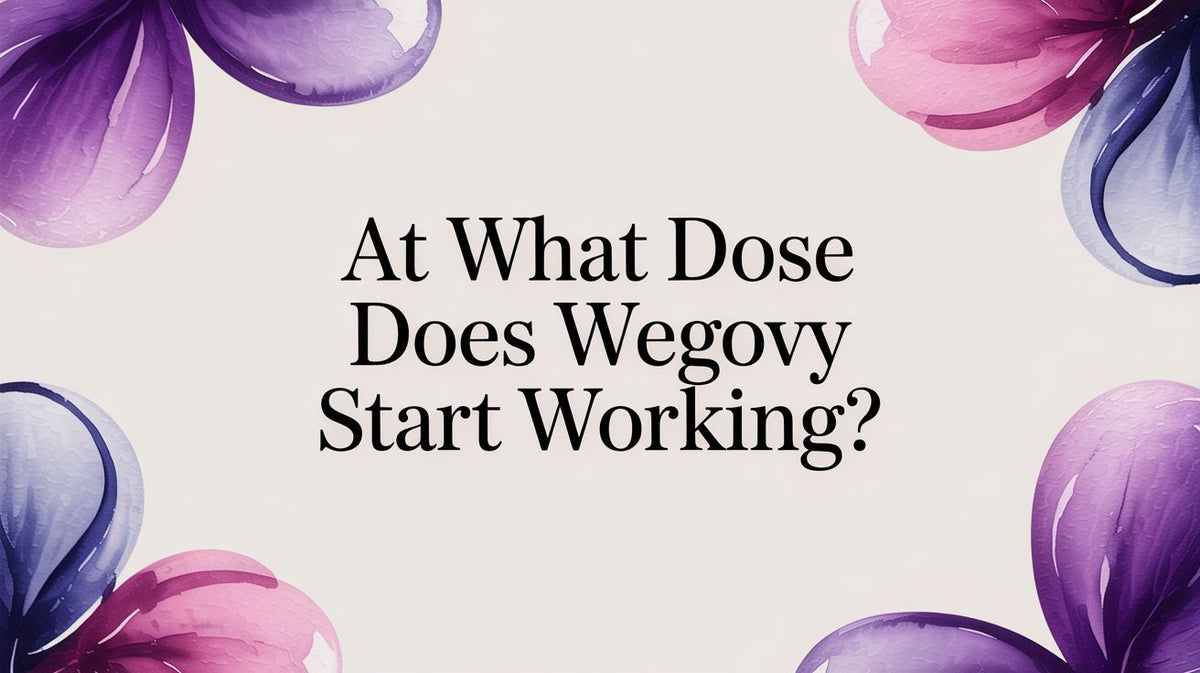 At What Dose Does Wegovy Start Working?