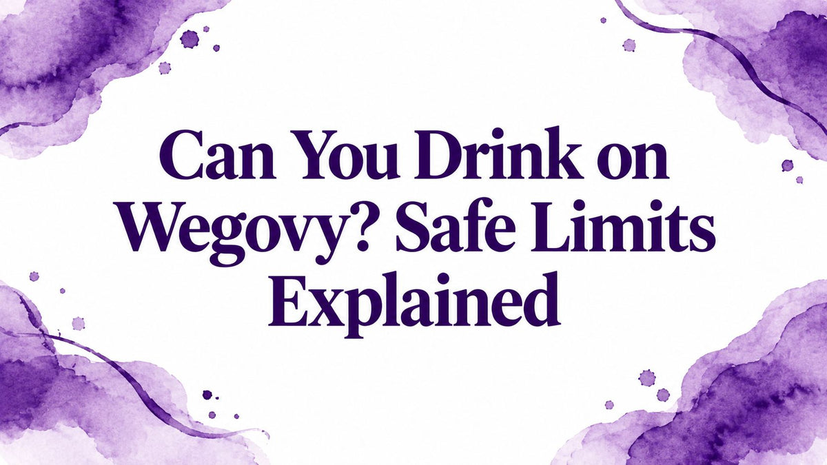 Can You Drink on Wegovy? Safe Limits Explained