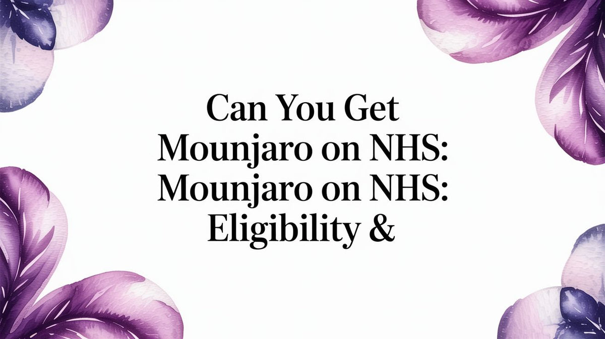 Can you get mounjaro on nhs: Mounjaro on NHS: Eligibility &