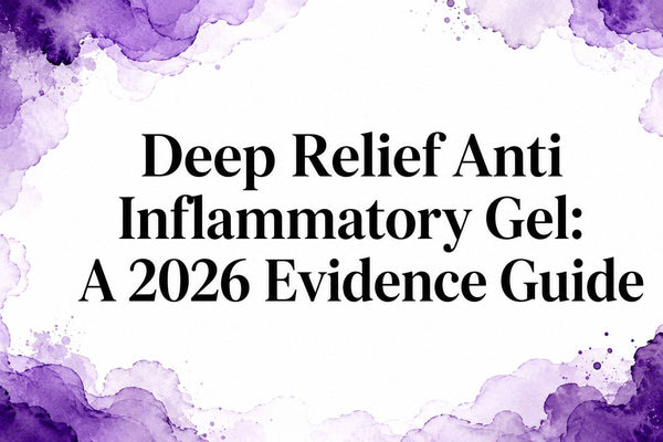 Deep Relief Anti Inflammatory Gel: A 2026 Evidence Guide