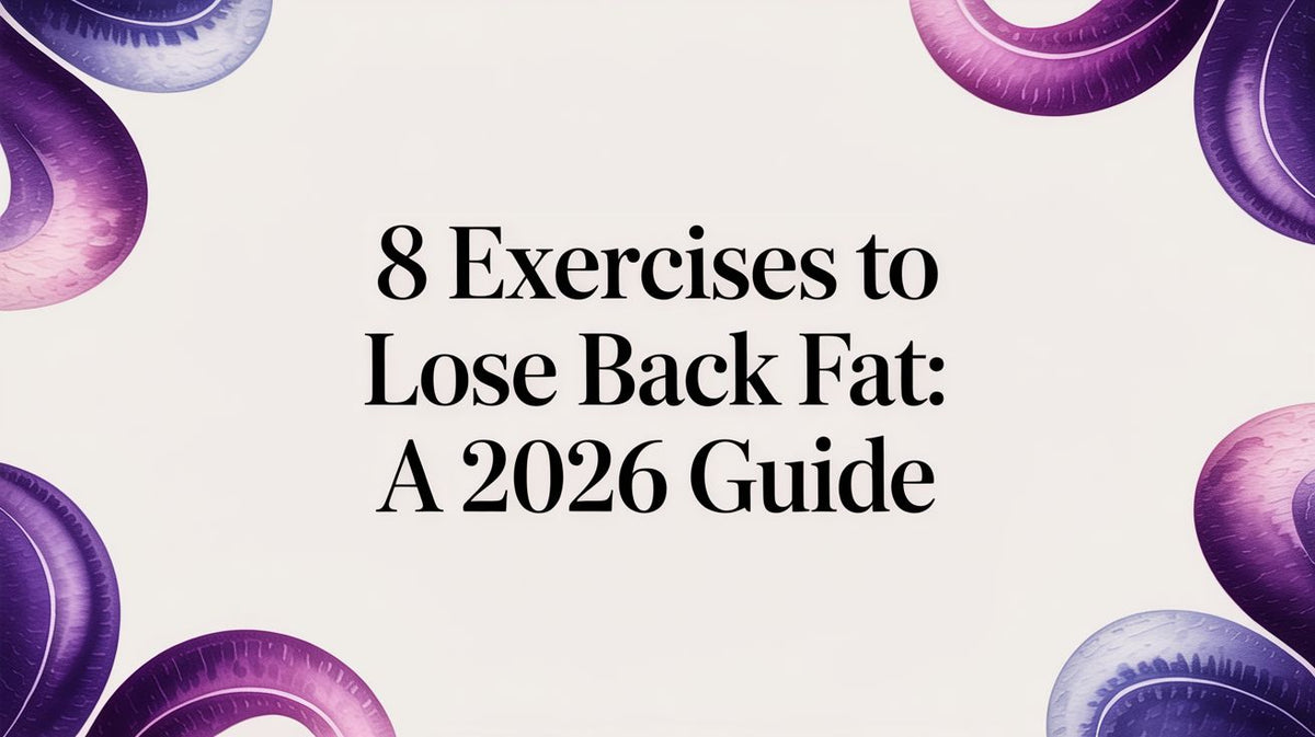 8 Exercises to Lose Back Fat: A 2026 Guide
