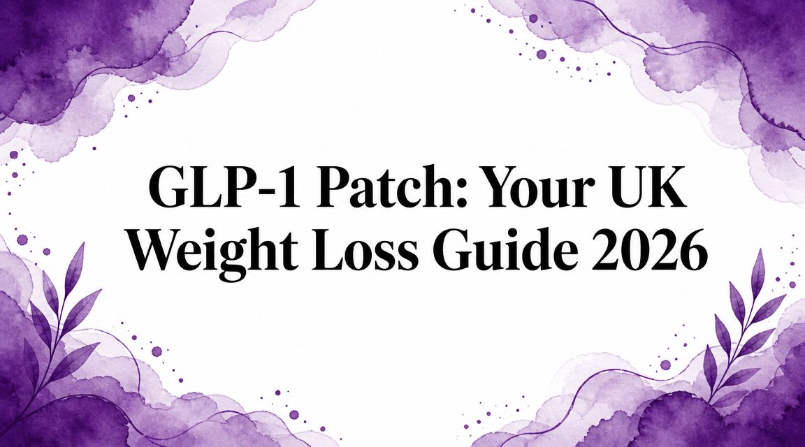 GLP-1 Patch: Your UK Weight Loss Guide 2026