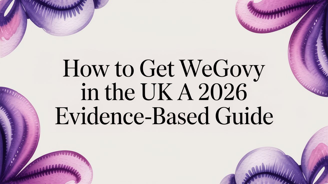 How to Get Wegovy in the UK: An Evidence-Based Guide