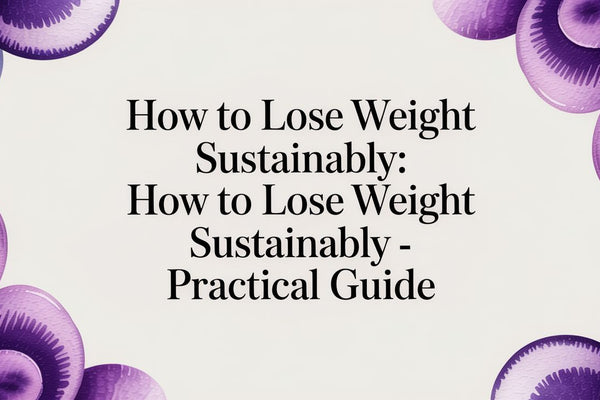 How to Lose Weight Sustainably: A Practical, Evidence-Based Guide