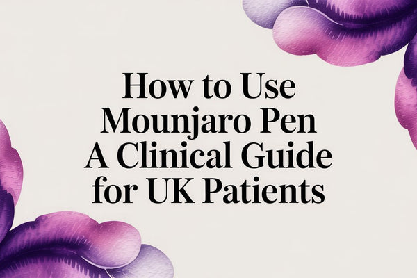 How to Use Mounjaro Pen: A Clinical Guide for UK Patients