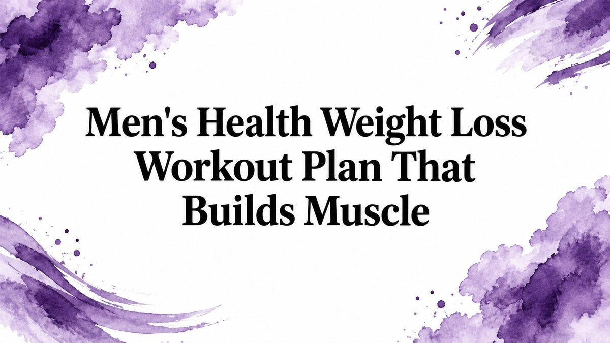 Men's Health Weight Loss Workout Plan That Builds Muscle