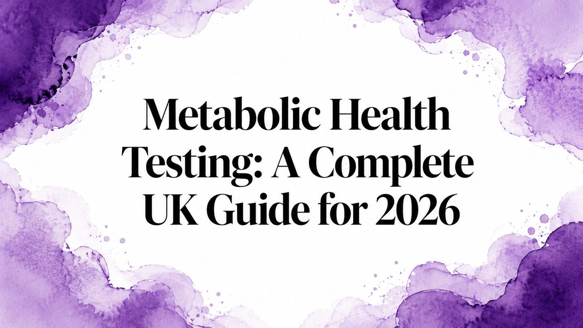 Metabolic Health Testing: A Complete UK Guide for 2026