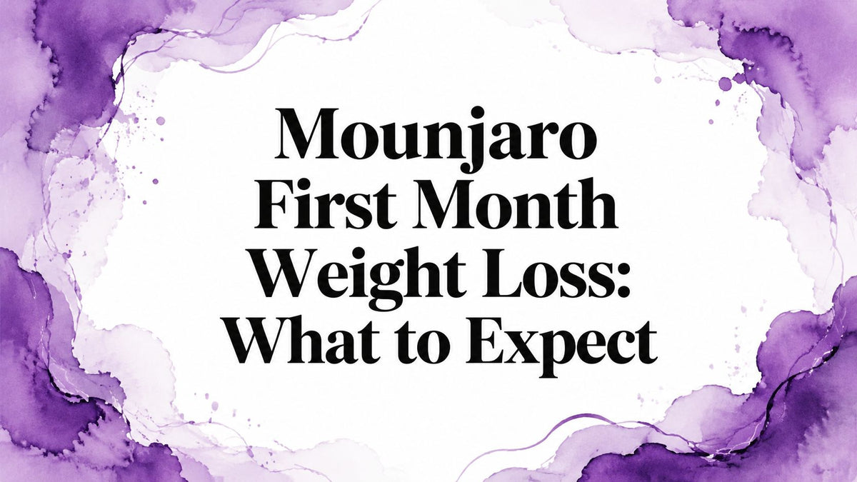 Mounjaro First Month Weight Loss: What to Expect