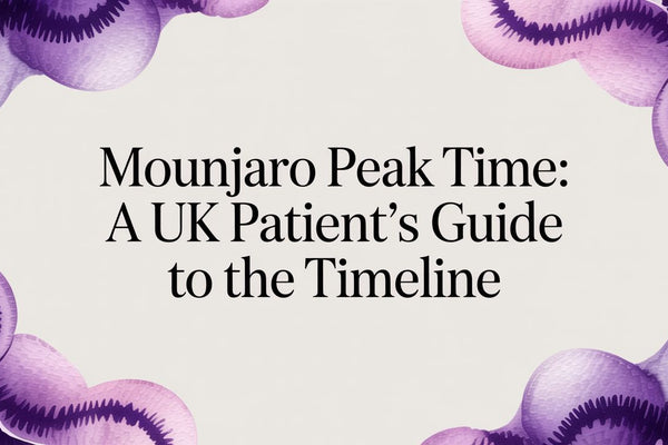 Mounjaro Peak Time: A UK Patient's Guide to the Timeline