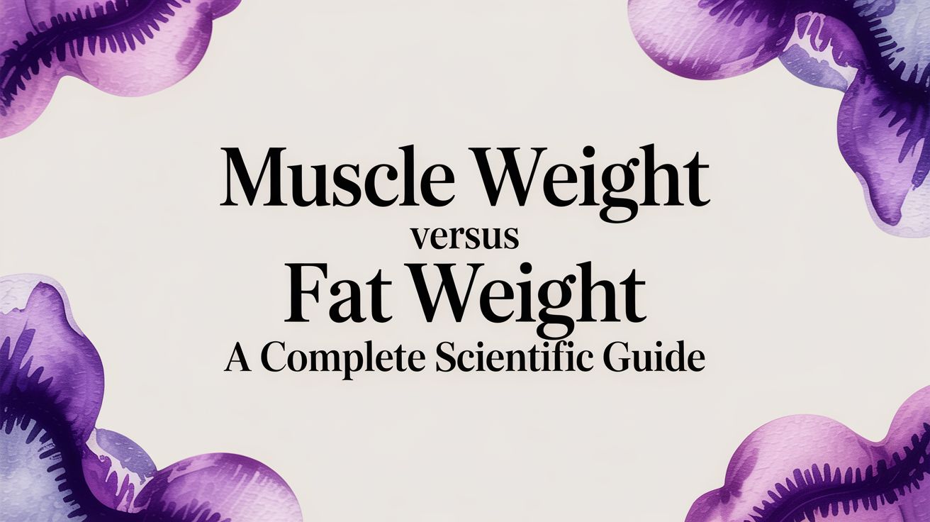 Muscle Weight Versus Fat Weight: A Complete Scientific Guide