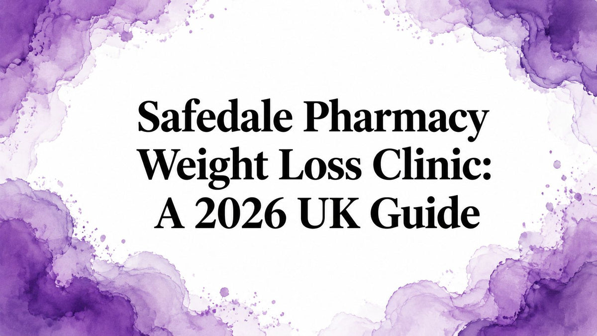 Safedale Pharmacy Weight Loss Clinic: A 2026 UK Guide