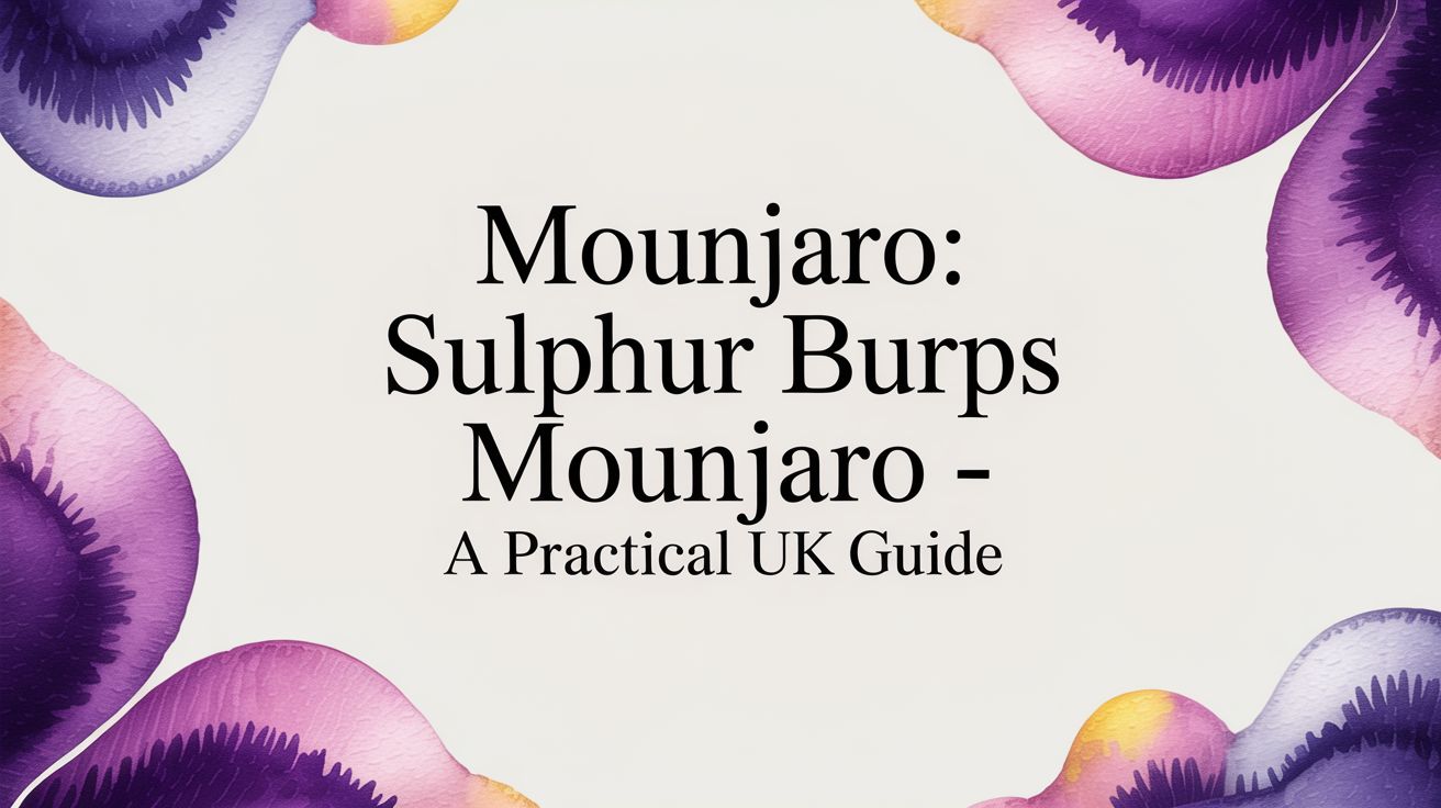 Mounjaro and Sulphur Burps: An Evidence-Based UK Guide