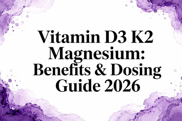 Vitamin D3 K2 Magnesium: Benefits & Dosing Guide 2026