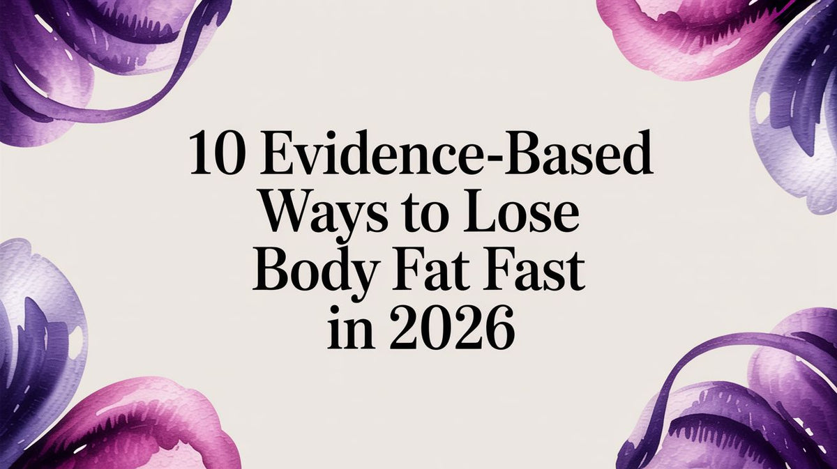 10 Evidence-Based Ways to Lose Body Fat Fast in 2026