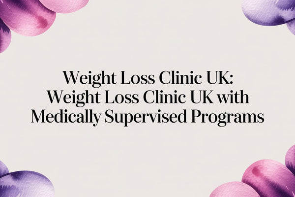 Weight Loss Clinic UK: A Guide to Medically Supervised Programmes