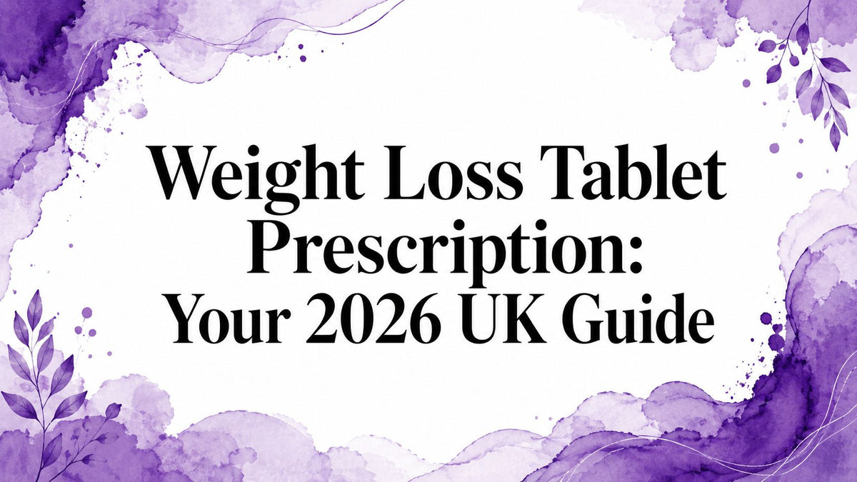 Weight Loss Tablet Prescription: Your 2026 UK Guide