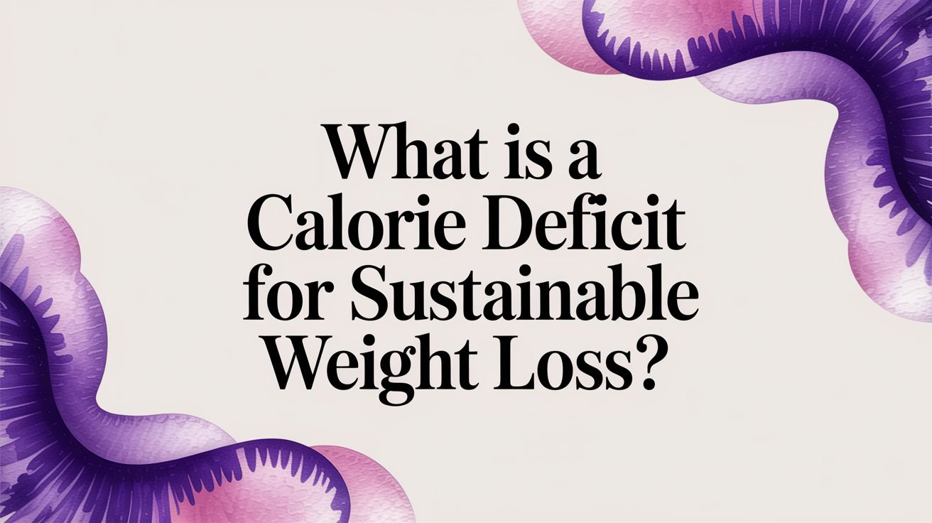 What Is a Calorie Deficit for Sustainable Weight Loss?